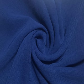 Plain Chiffon Scarf - Royal Blue